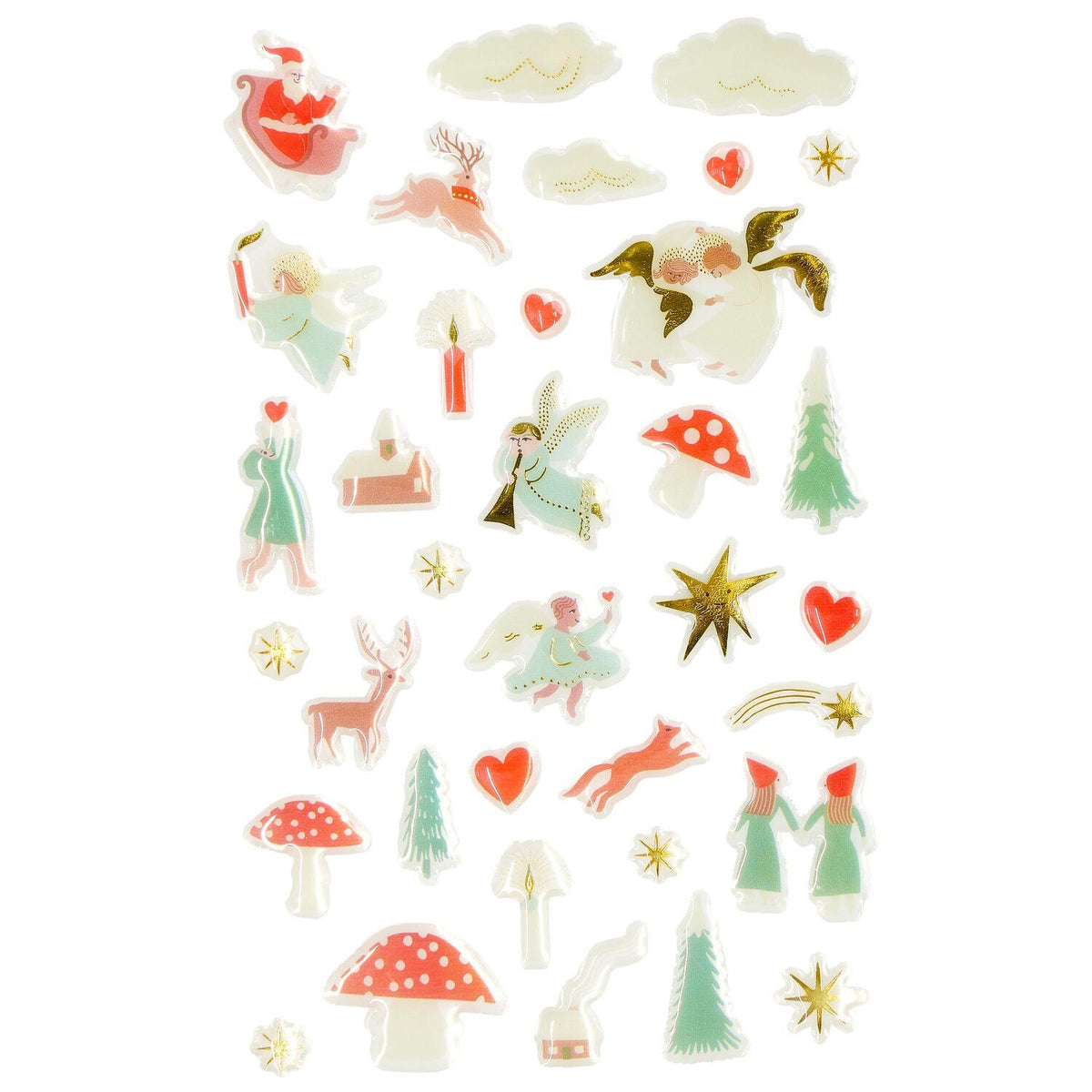 PAPER POETRY • GELSTICKER ADVENT ADVENT •  1 BOGEN