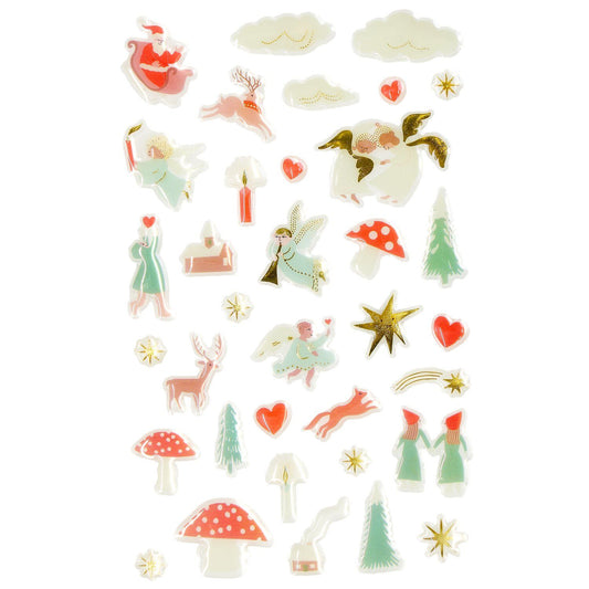 PAPER POETRY • GELSTICKER ADVENT ADVENT •  1 BOGEN
