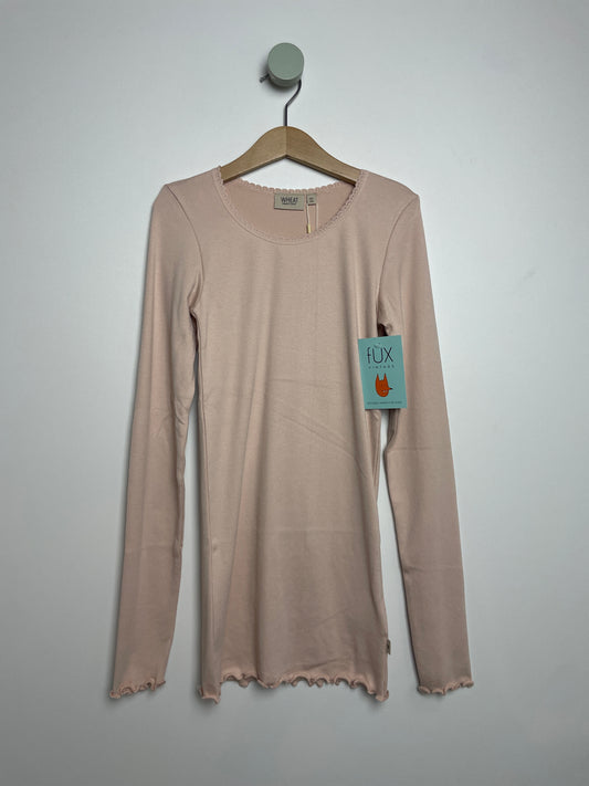 Ripp Langarmshirt • 152 • wheat