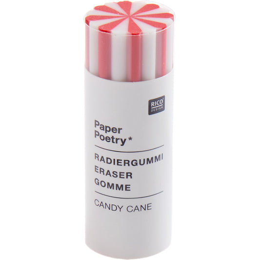 RADIERGUMMI • ADVENT CANDY CANE