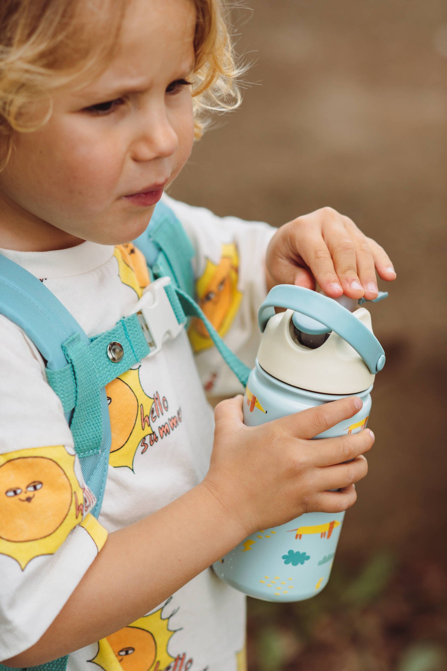 Isolierte Kinderflasche Tiny Bits aus Edelstahl
