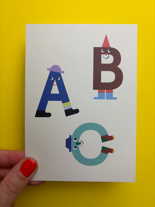 POSTKARTE • ABC