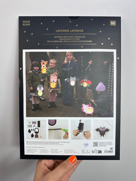 BASTELSET LATERNE • FLEDERMAUS