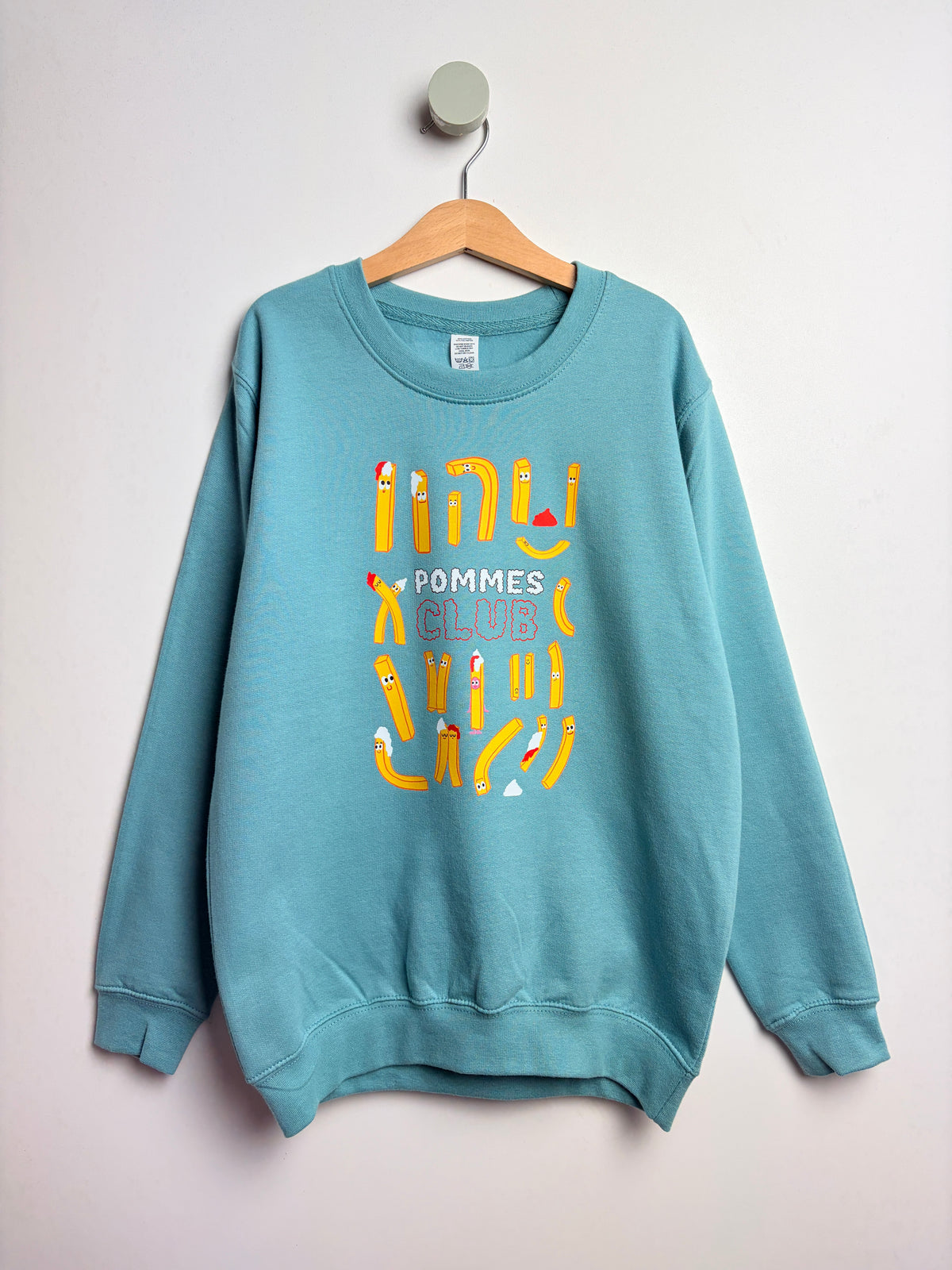 SWEATSHIRT POMMES CLUB  • 134 • SCHAFFENSLUST 🩷 fUX
