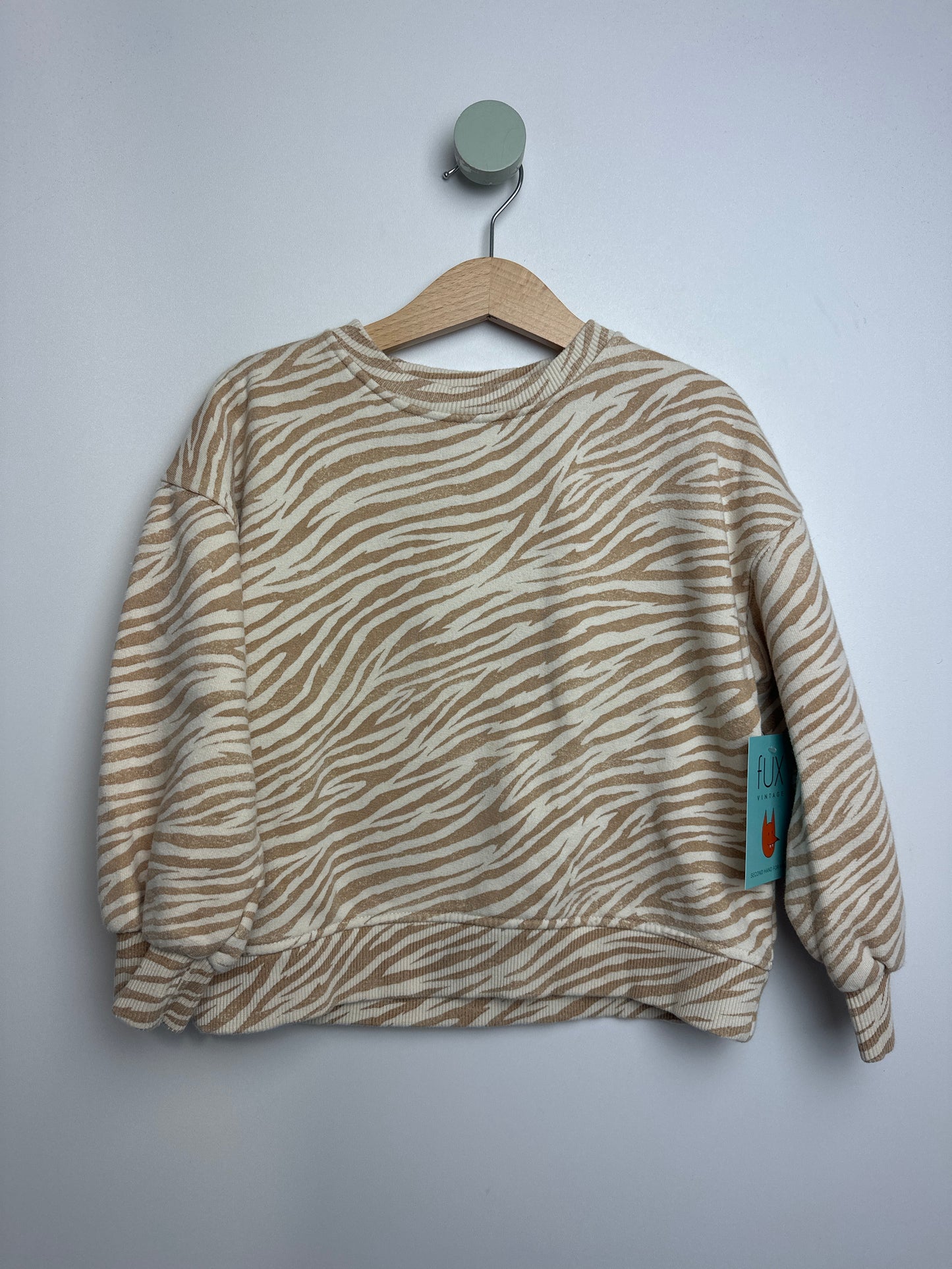 Sweatshirt Zebra • 98 • zara