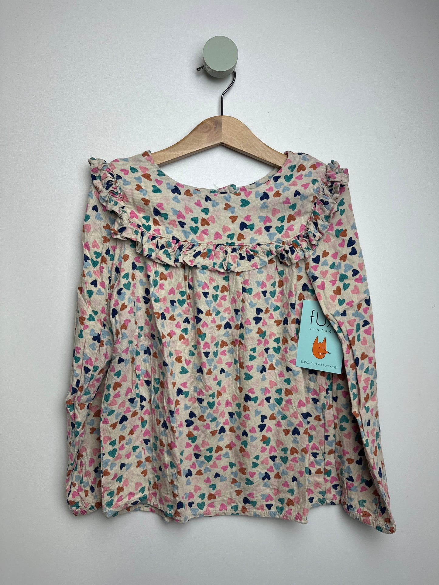 Bluse Herzen • 116 • h&m