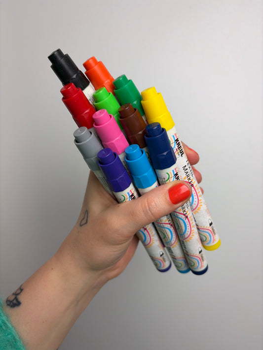 KREUL • Textil Marker Junior • 12er-Set