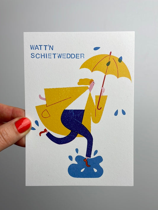 watt´n schietwetter • Postkarte