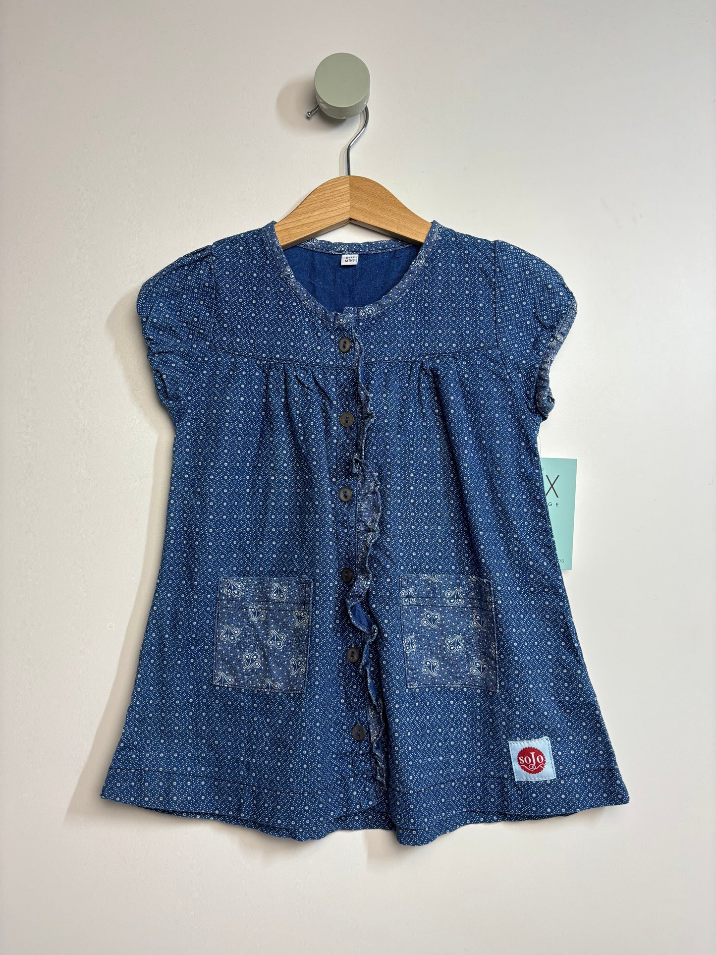 Kleid  gemustert • 74 • sojo