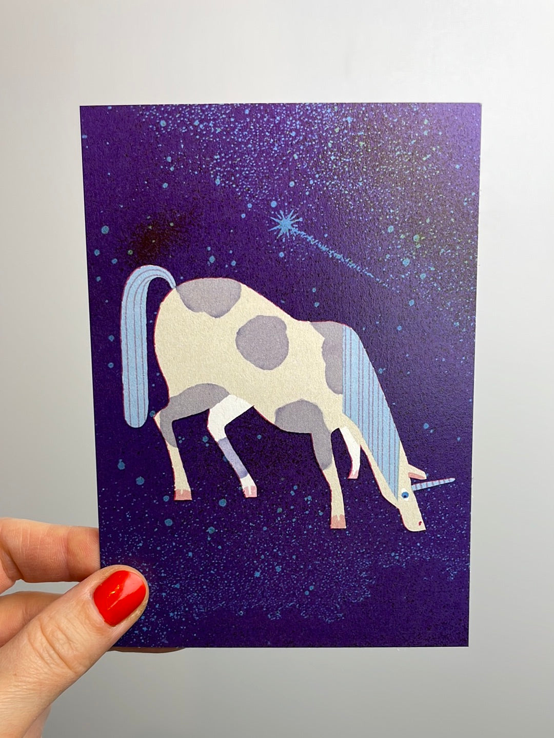 unicorn • Postkarte