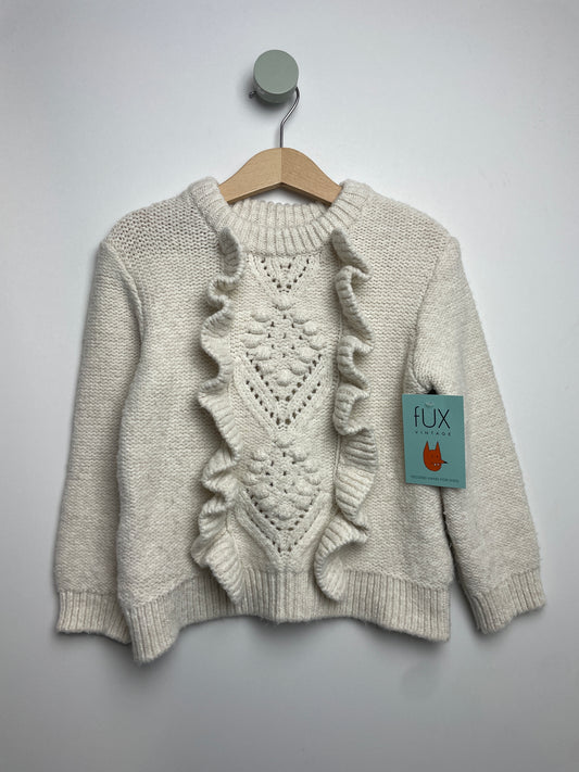 Pullover Rüschen • 104 • zara
