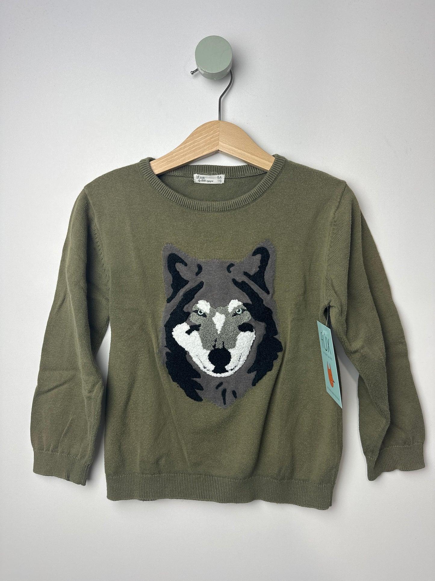 PULLOVER WOLF • 98 • LC KIDS