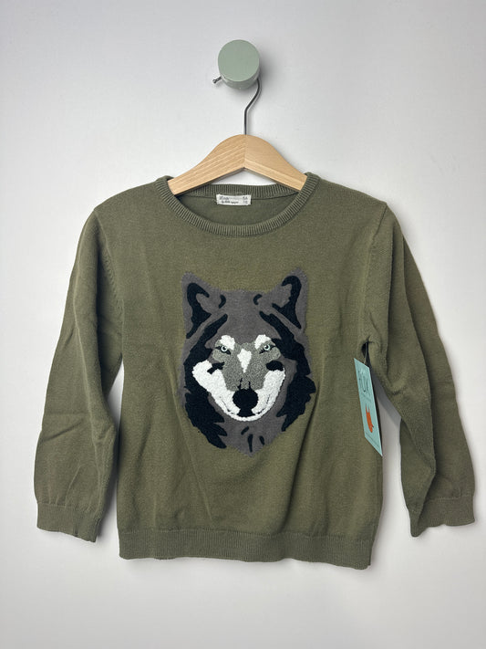 PULLOVER WOLF • 98 • LC KIDS