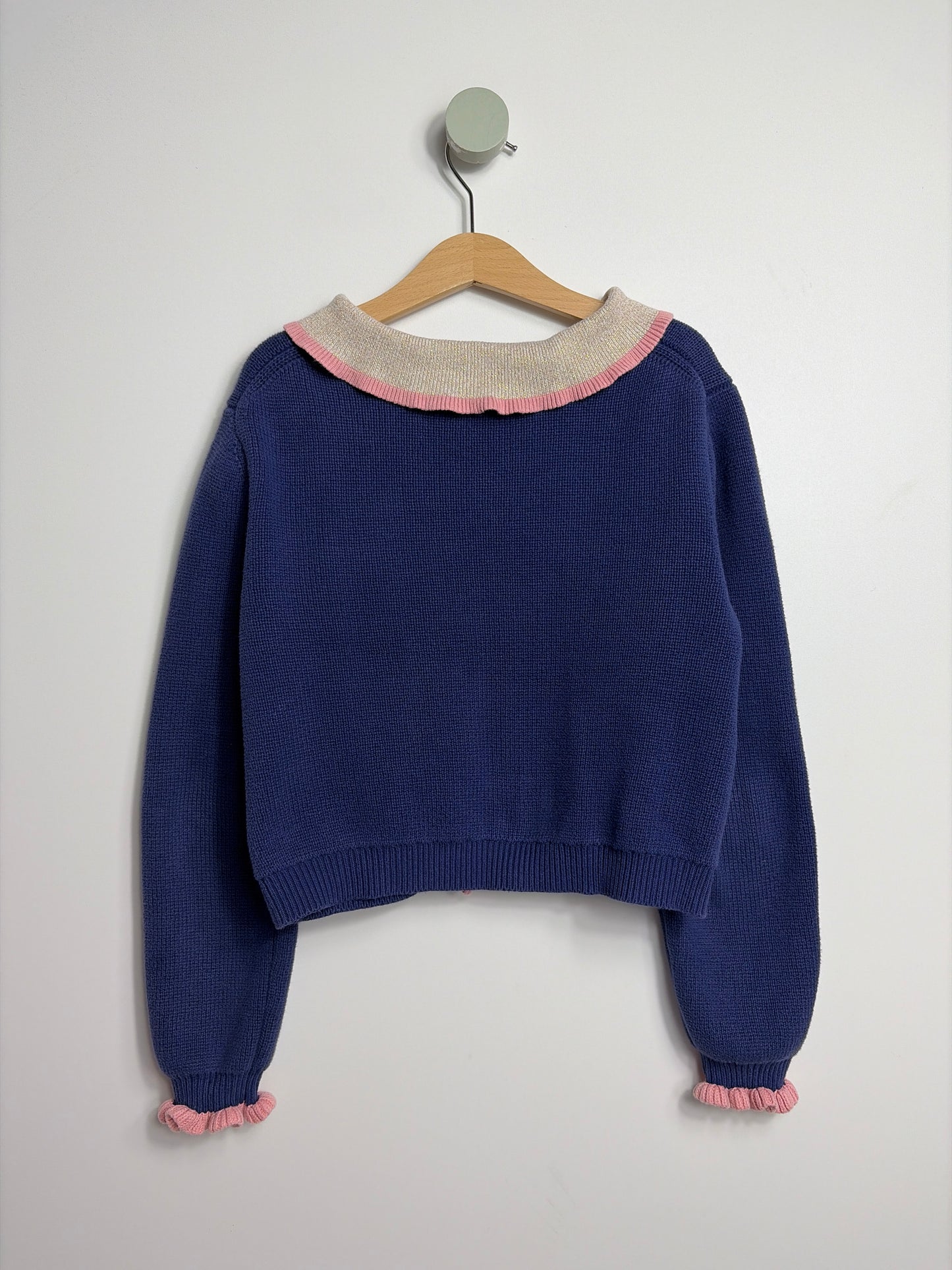 STRICKJACKE MIT RÜSCHEN • 134 • MINI BODEN