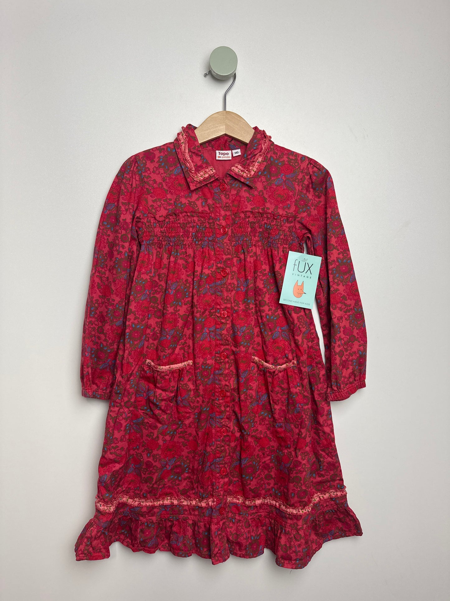 Kleid mit Rüschen • 110 • topo you in fashion