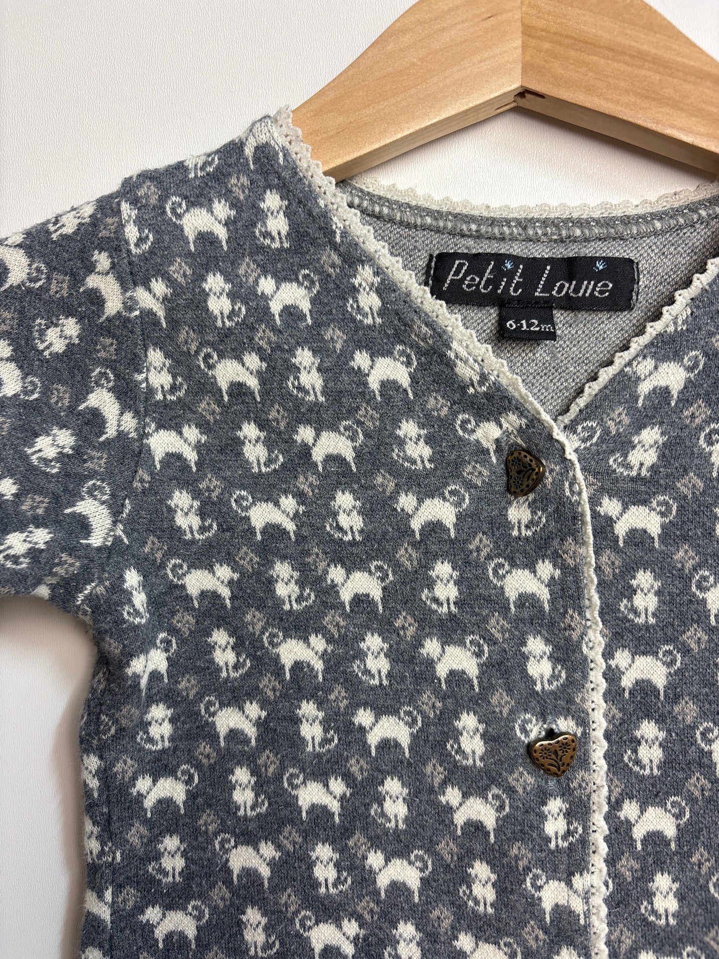 Vintage Cardigan Hunde • 68 • petit louie