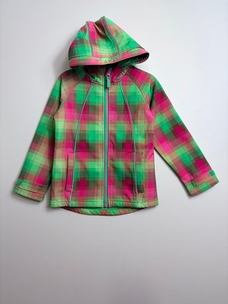 SOFTSHELLJACKE KARIERT • 116 • TOPOLINO