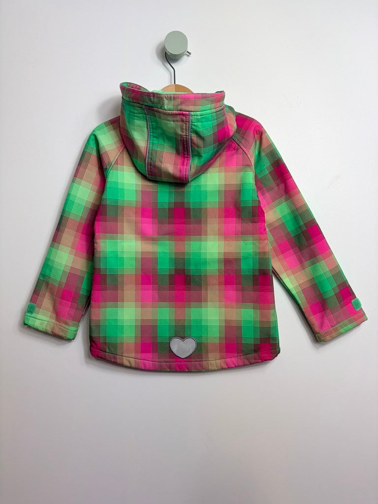 SOFTSHELLJACKE KARIERT • 116 • TOPOLINO