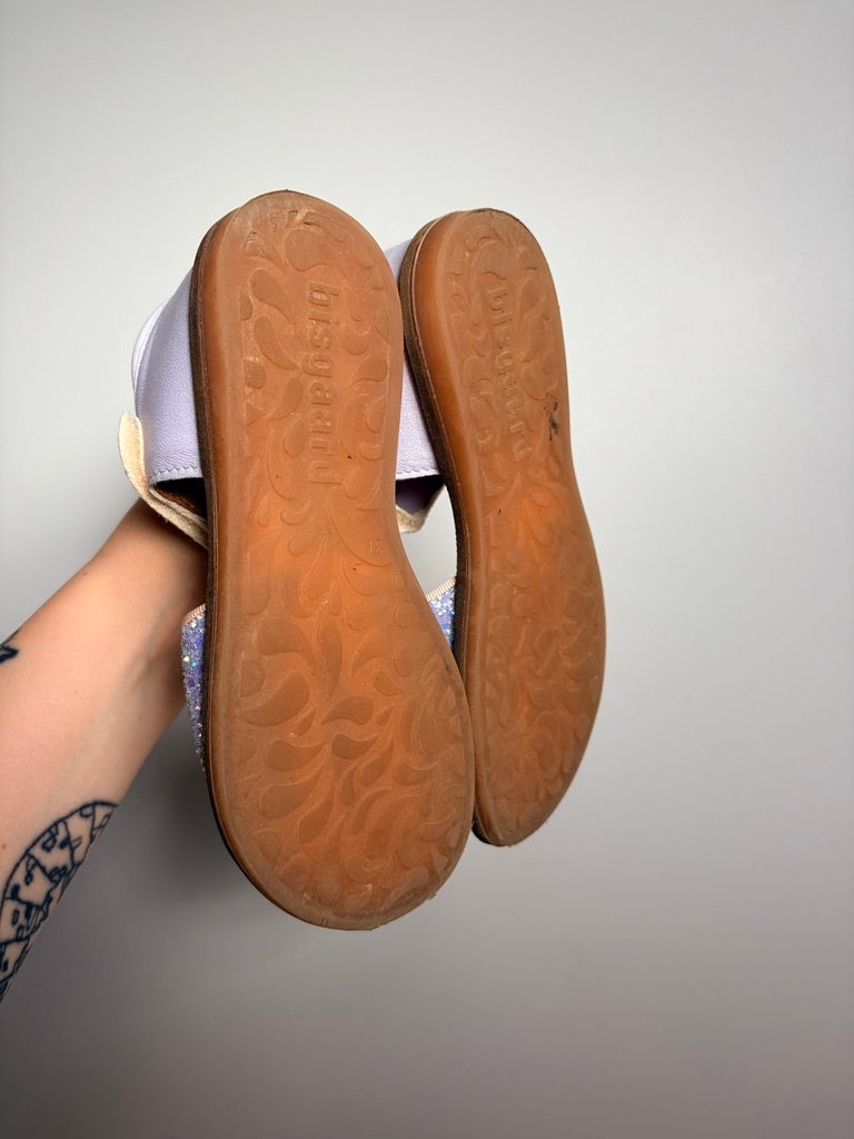 GLITZER SANDALEN • Schuh 31 • BISGAARD