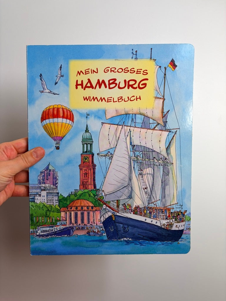 PAPPBUCH • MEIN GROSSES HAMBURG WIMMELBUCH • BREITSCHOPF VERLAG