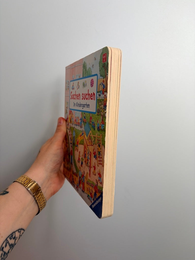PAPPBUCH • SACHEN SUCHEN IM KINDERGARTEN• RAVENSBURGER