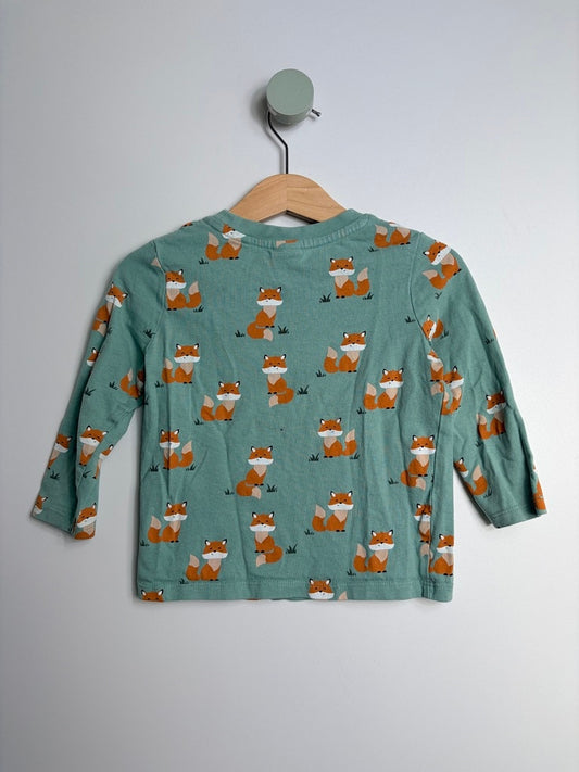 LANGARMSHIRT FÜCHSE • 80 • ALANA