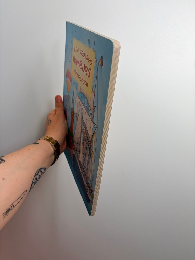 PAPPBUCH • MEIN GROSSES HAMBURG WIMMELBUCH • BREITSCHOPF VERLAG