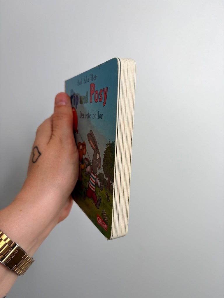 PAPPBUCH • PIP UND POSY - DER ROTE BALLON • CARLSEN