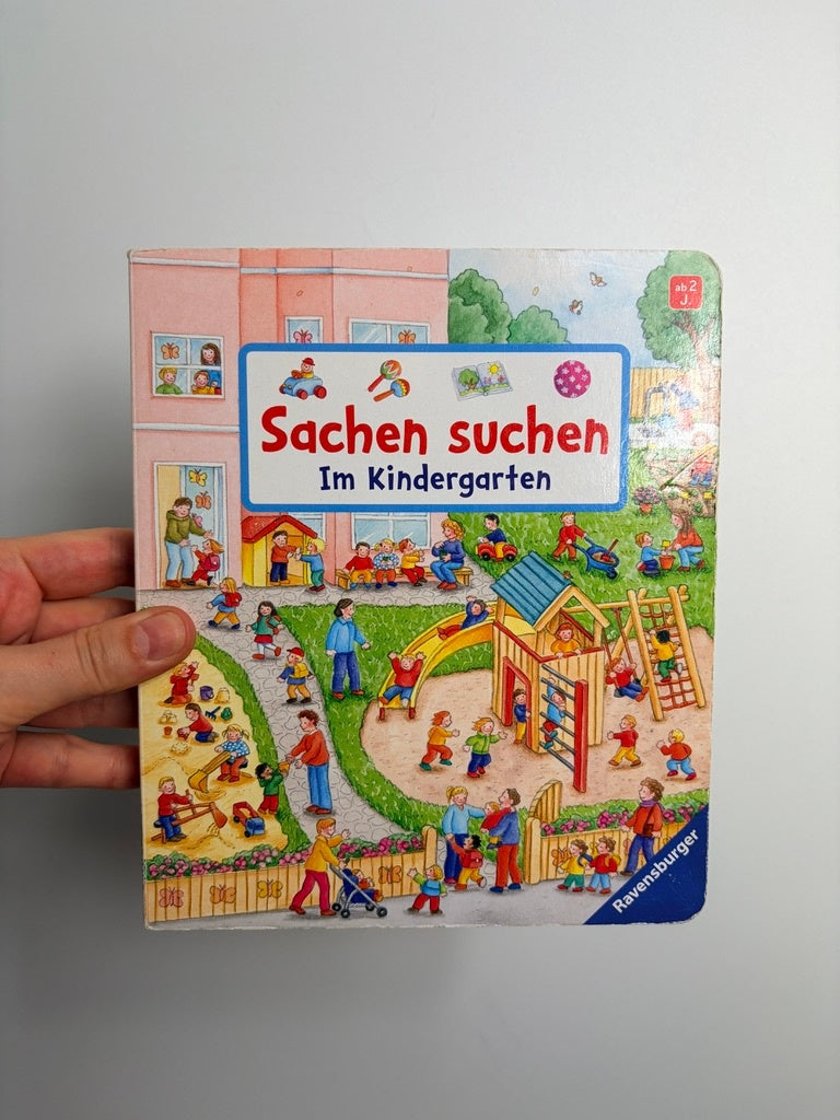 PAPPBUCH • SACHEN SUCHEN IM KINDERGARTEN• RAVENSBURGER