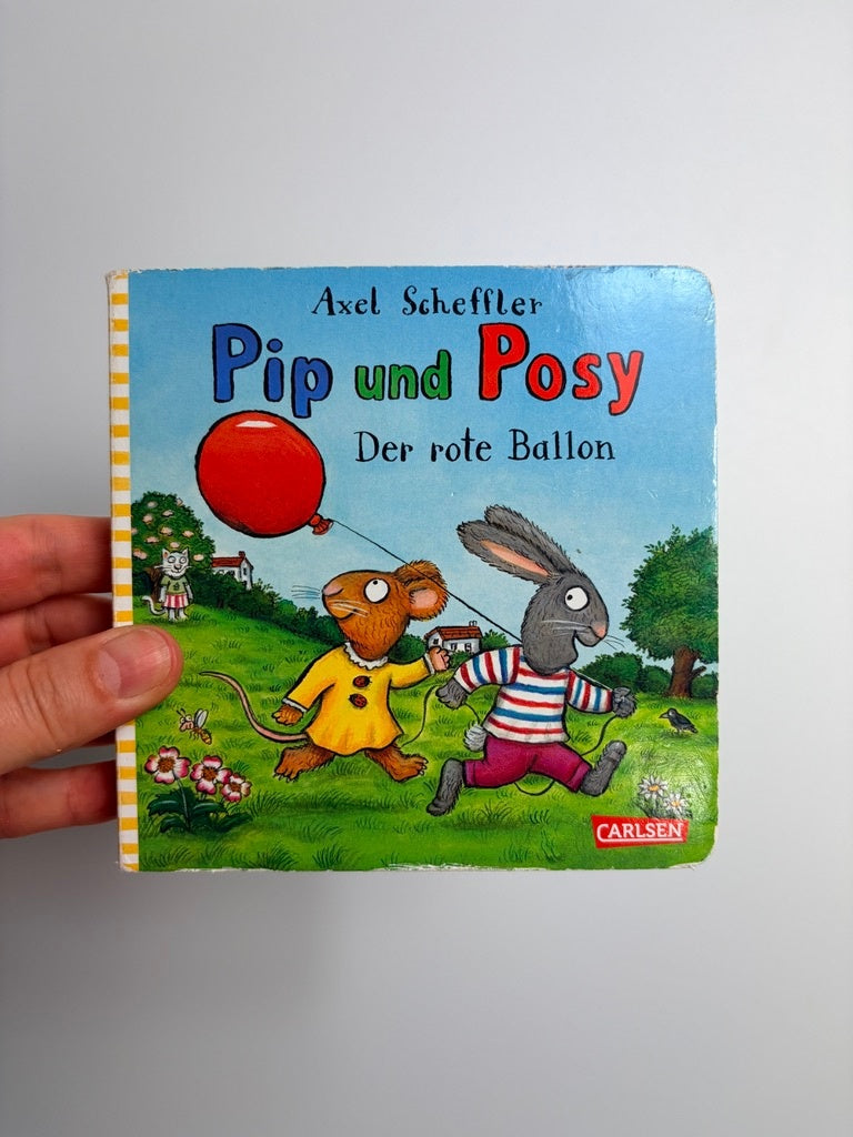 PAPPBUCH • PIP UND POSY - DER ROTE BALLON • CARLSEN