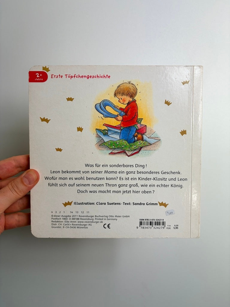 PAPPBUCH • DER KLEINE KLO-KÖNIG • RAVENSBURGER