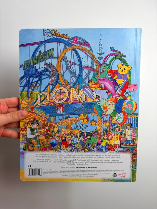 PAPPBUCH • MEIN GROSSES HAMBURG WIMMELBUCH • BREITSCHOPF VERLAG