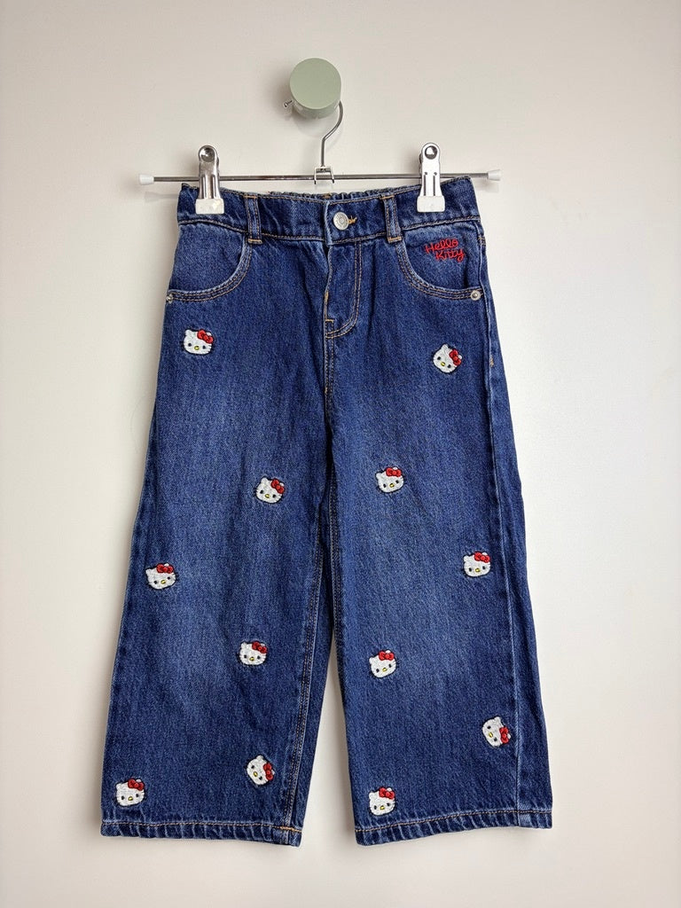 JEANS HELLO KITTY • 98 • ZARA