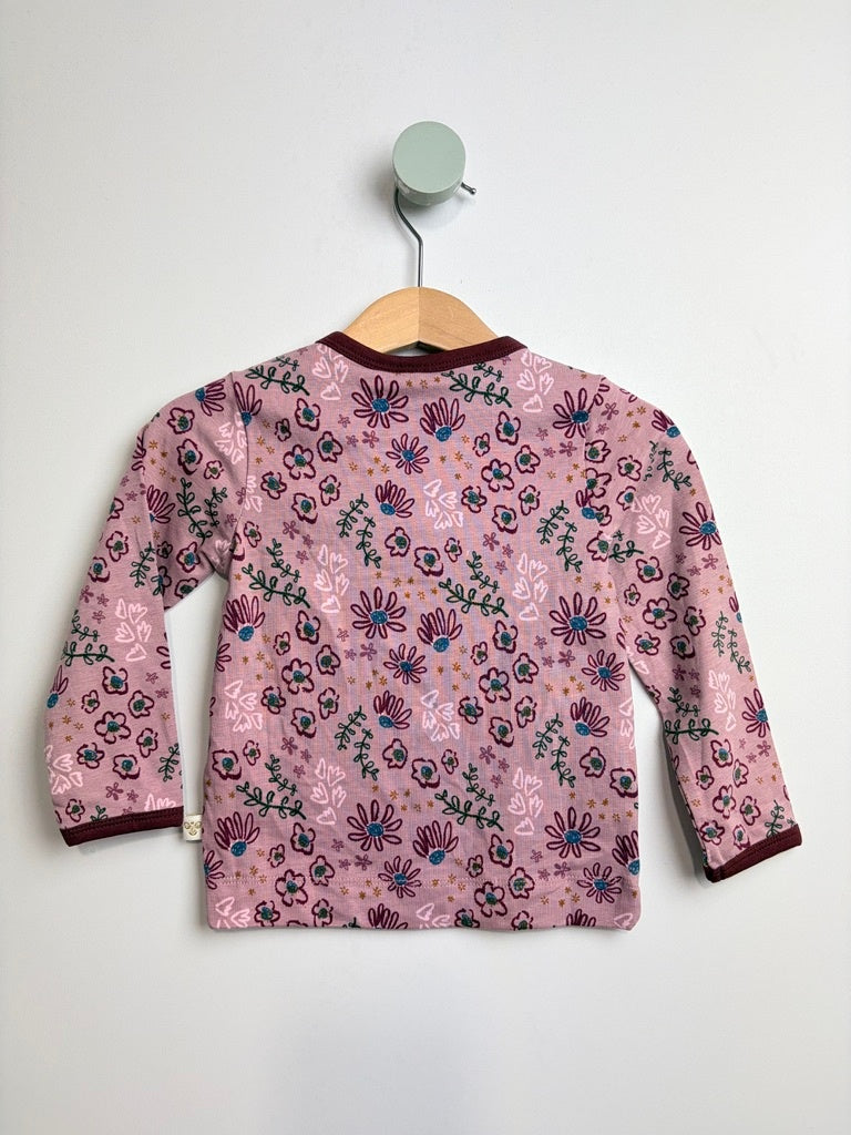LANGARMSHIRT BLUMEN • 80 • HUMMEL