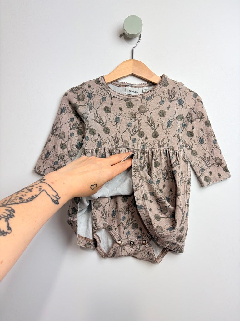 BODY KLEID BLUMEN • 68 • LIL´ATELIER