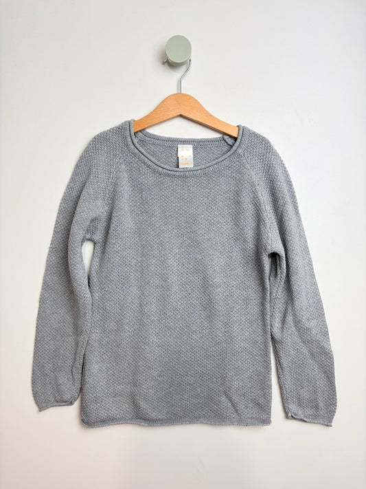 BAUMWOLL PULLOVER • 134 • PUSBLU