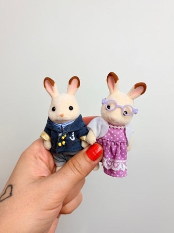 OMA & OPA HASEN  • SYLVANIAN FAMILIES