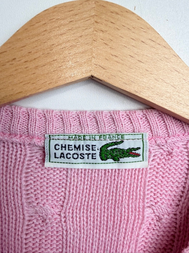 VINTAGE ZOPFMUSTER PULLOVER • 116 • LACOSTE