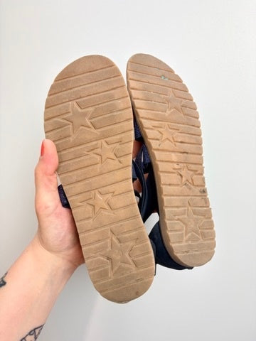 GLITZER SANDALEN • Schuh 34 • GRACELAND