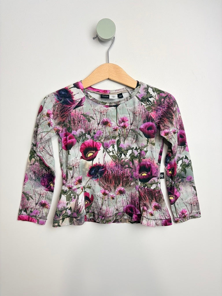 LANGARMSHIRT MIT SCHÖSSCHEN • 104 • MOLO
