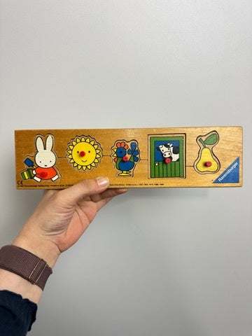VINTAGE STECKPUZZLE MIFFY • RAVENSBURGER