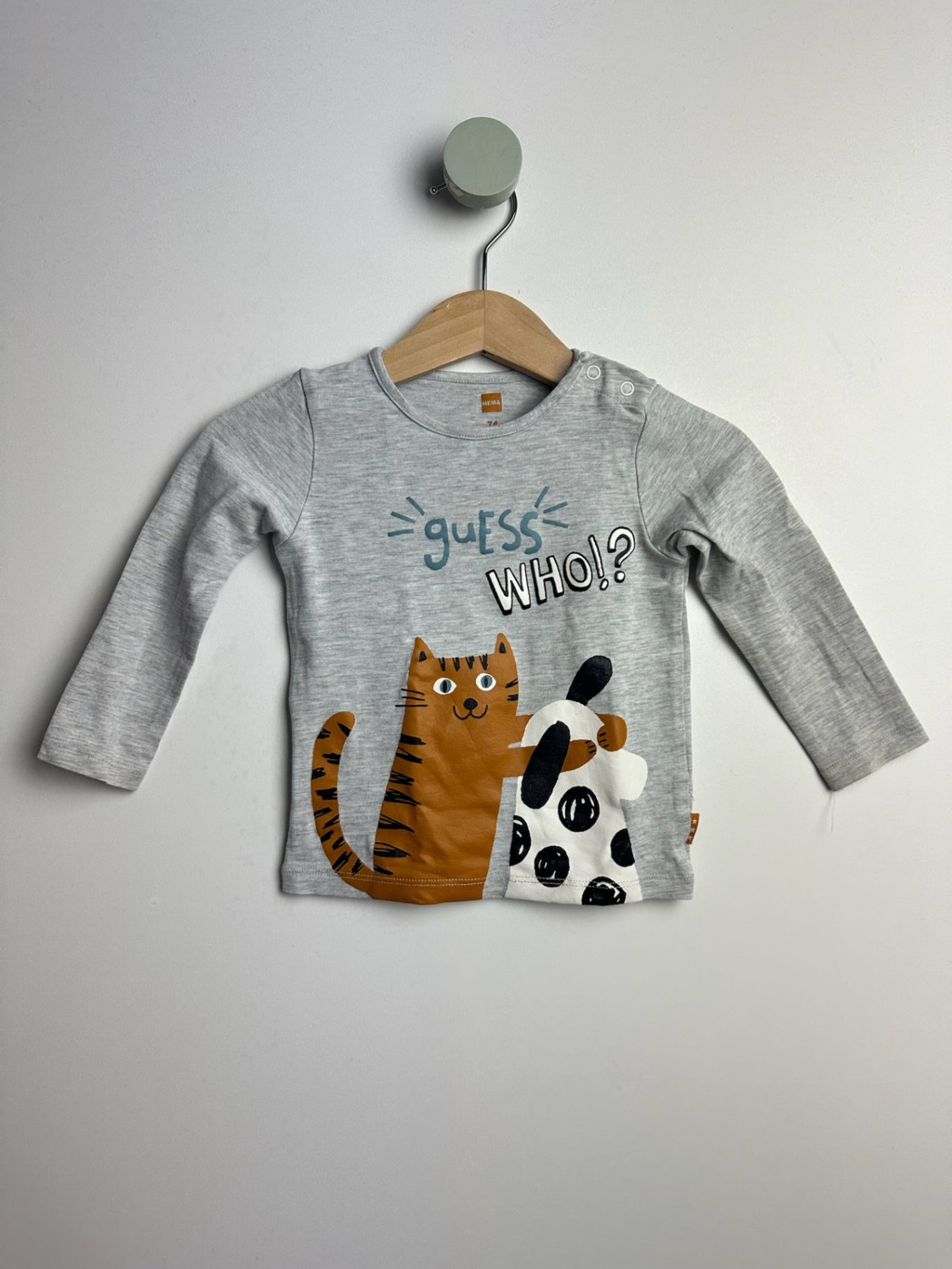 LANGARMSHIRT • 74 • HEMA