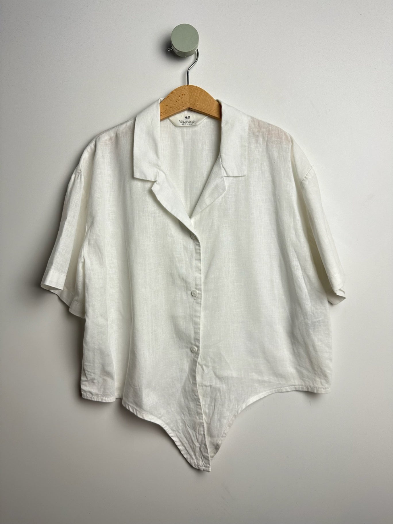 BLUSE ZUM KNOTEN • 152 • H&M