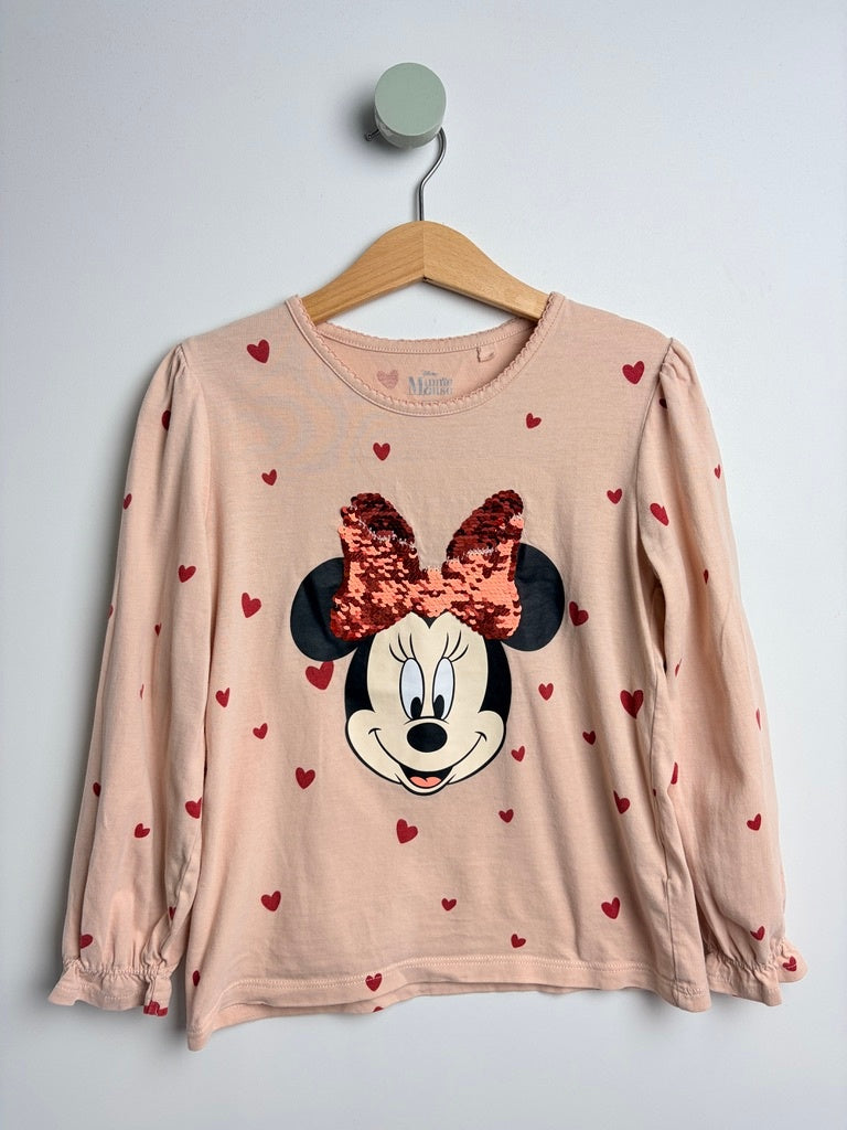 PAILLETTEN LANGARMSHIRT MINNIE • 122 • C&A
