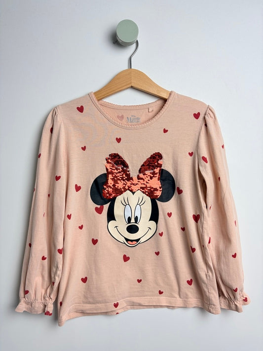 PAILLETTEN LANGARMSHIRT MINNIE • 122 • C&A