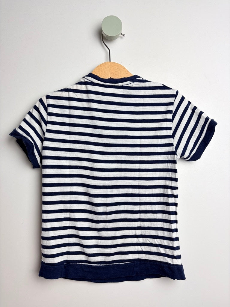 T-SHIRT STREIFEN • 92 • ZARA