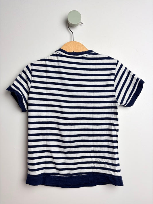 T-SHIRT STREIFEN • 92 • ZARA