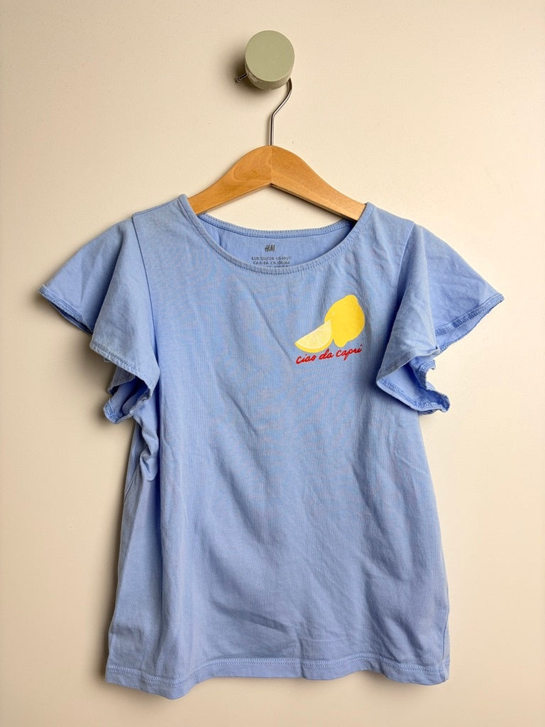 T-SHIRT ZITRONE • 122 • H&M