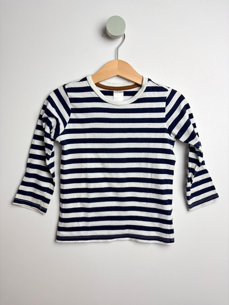 LANGARMSHIRT STREIFEN • 86 • H&M