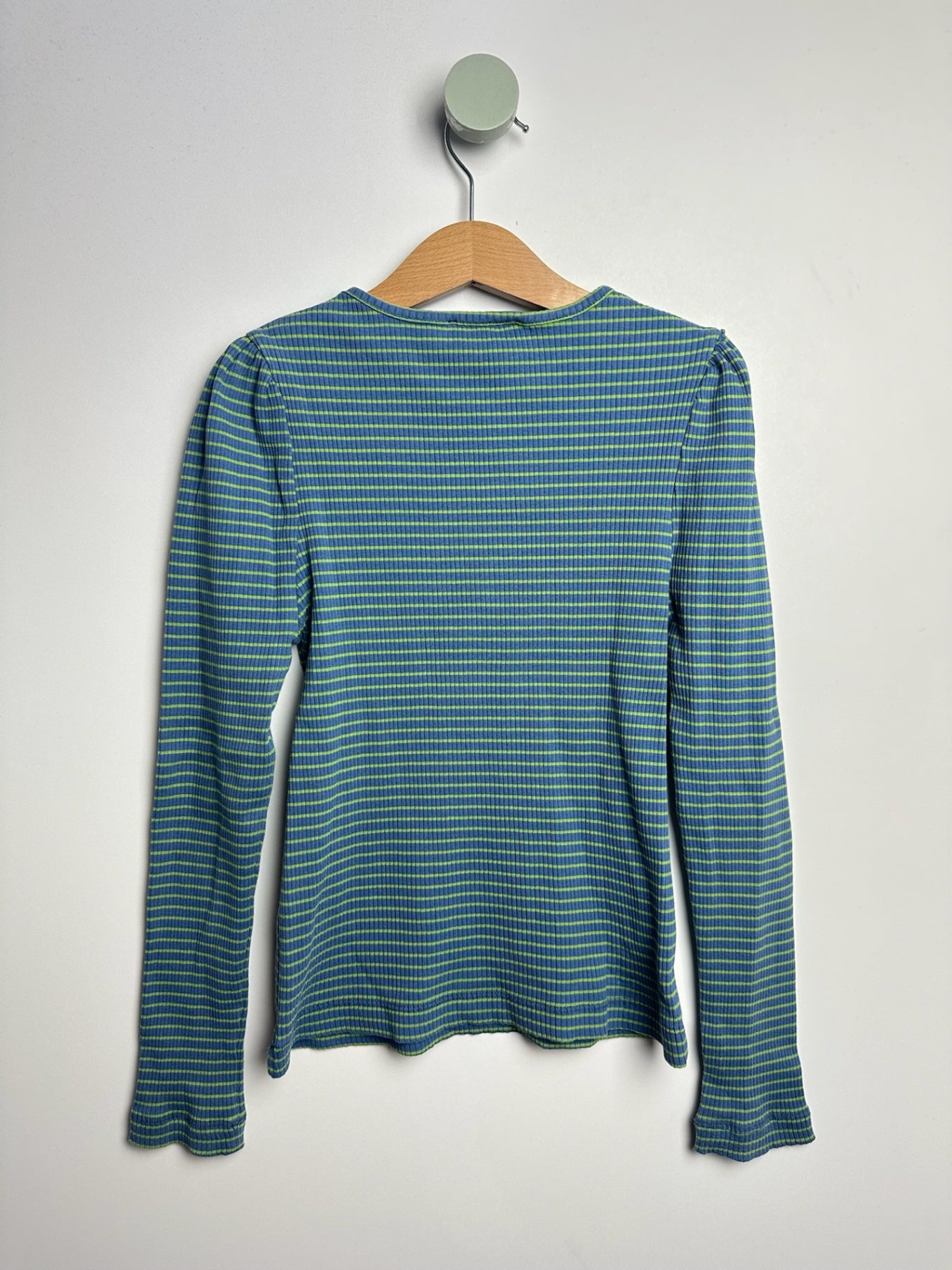 LANGARMSHIRT MIT PUFFÄRMELN • 140 • MONO